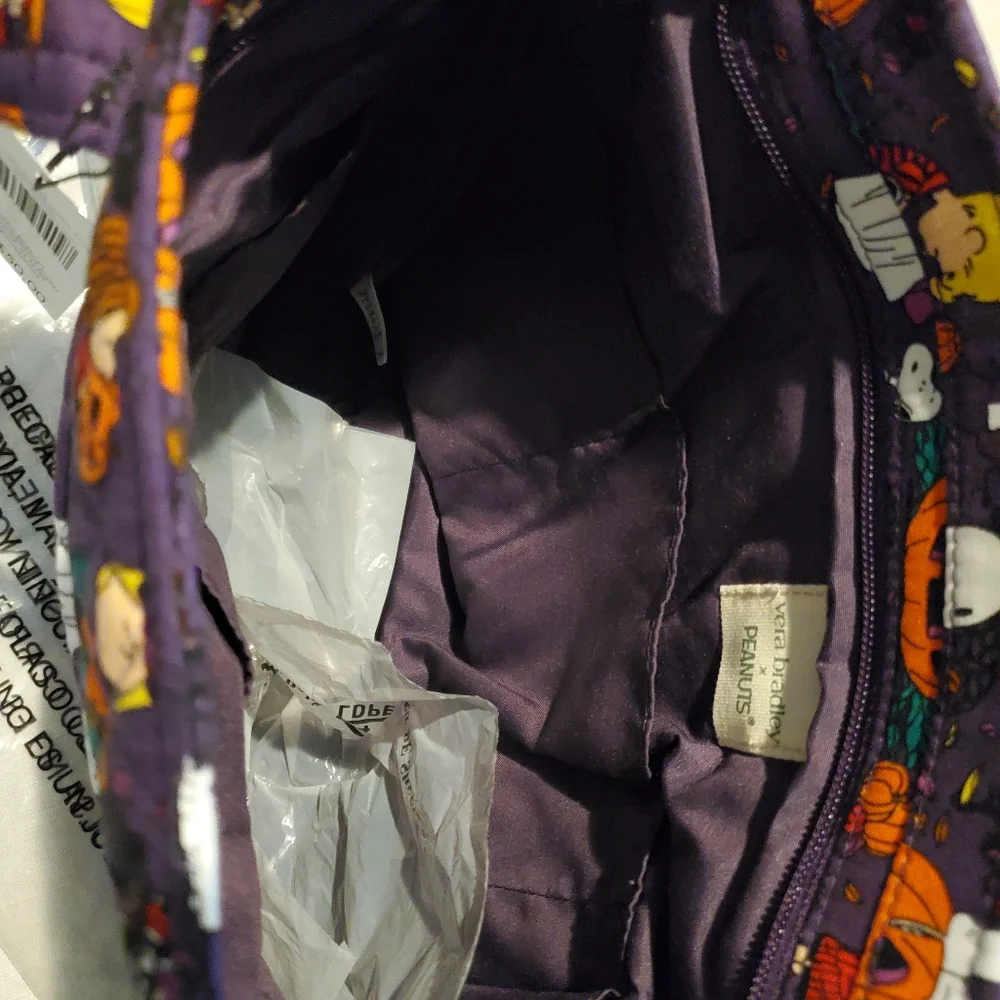Vera Bradley Peanuts Halloween Tote - Picture 4 of 10